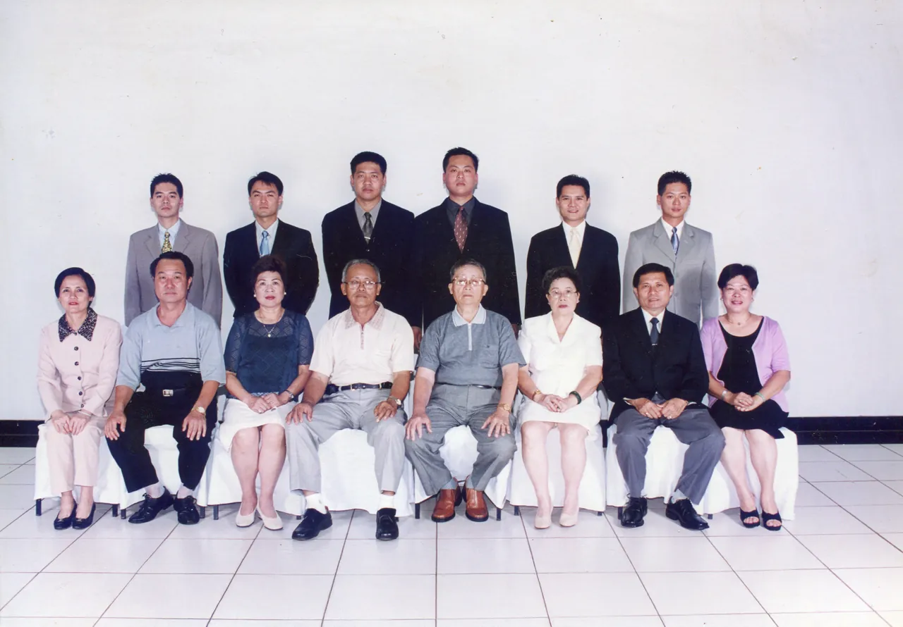 A família Chen reunida. Acervo Grupo Taiwan.